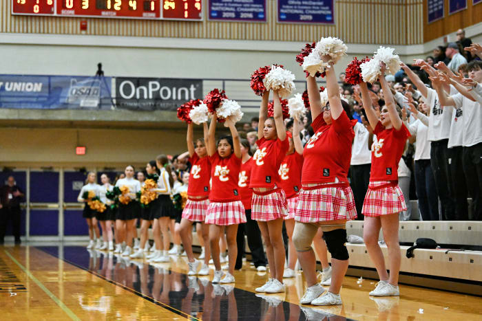 a Putnam North Eugene 5A Oregon boys basketball quarterfinal 2024 Leon Neuschwander 43